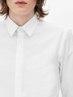 Camisa De Algodón Entallada