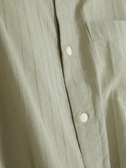 Camisa De Jacquard Con Manga Larga