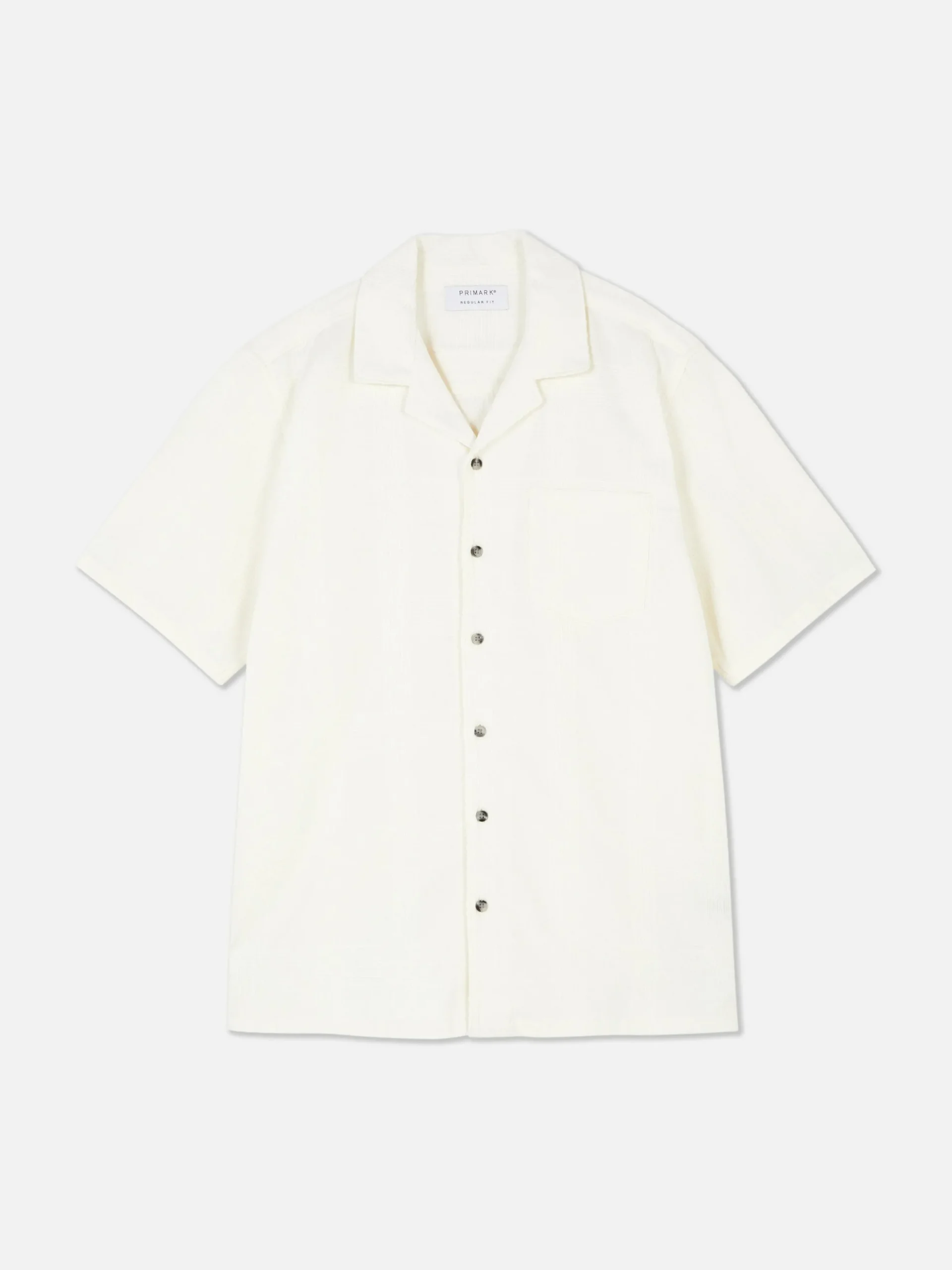 Camisa De Manga Corta Con Botones