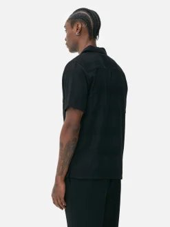 Camisa De Manga Corta Con Botones