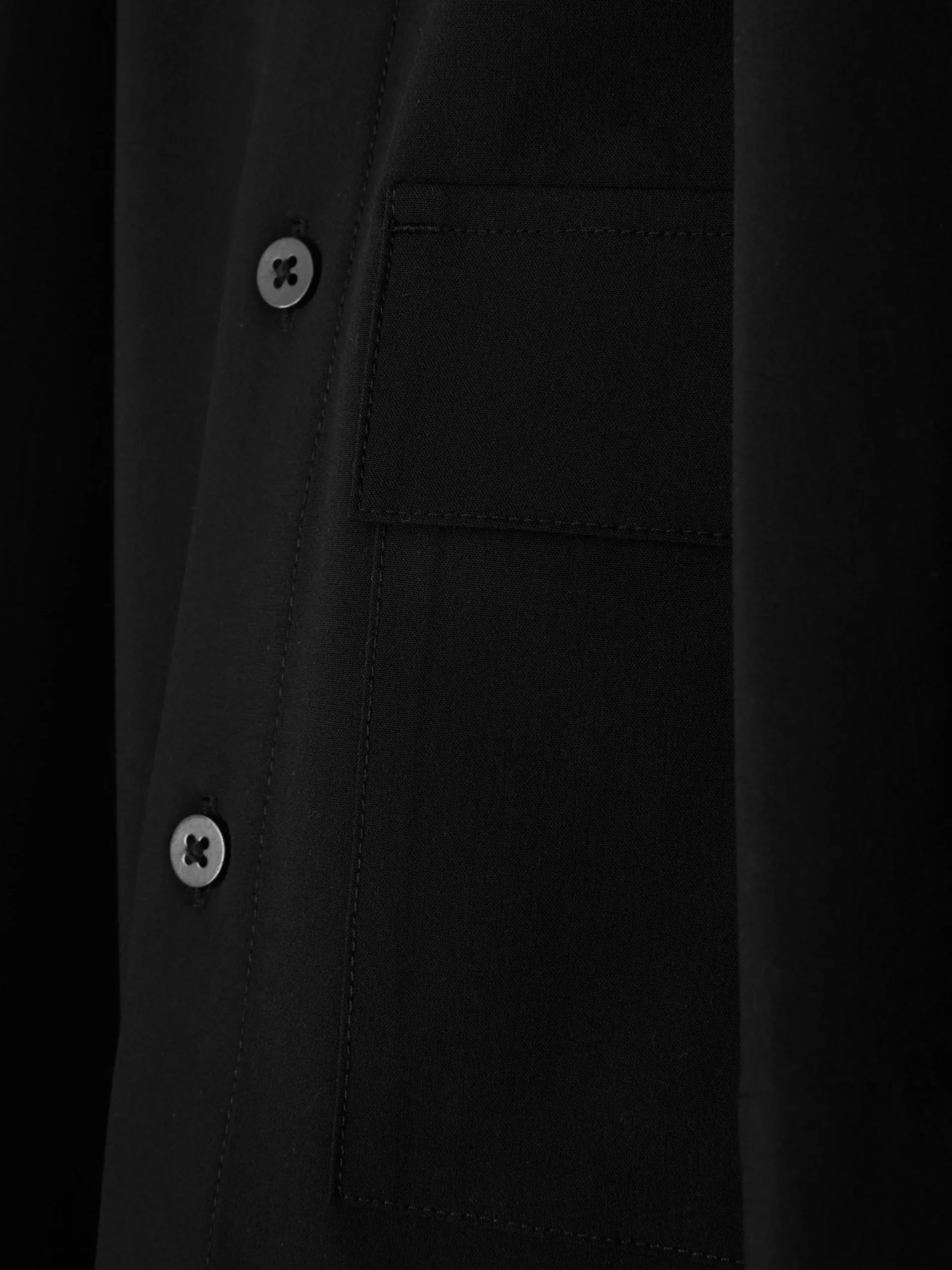 Camisa De Manga Corta Y Corte Cuadrado De Kem