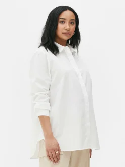 Camisa De Popelina De Premamá