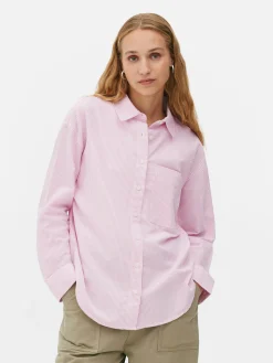 Camisa Oxford A Rayas