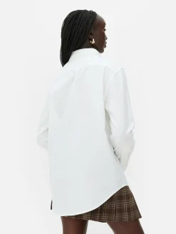 Camisa Oxford Abotonada De Rita Ora