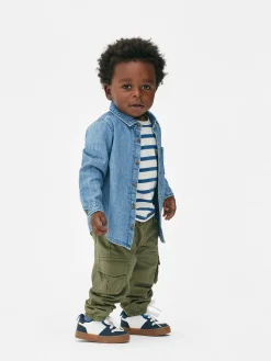 Camisa Vaquera De Manga Larga