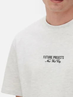 Camiseta Bordada De Future Projects