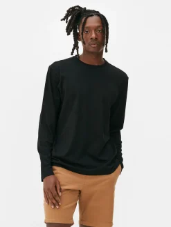 Camiseta Básica De Manga Larga