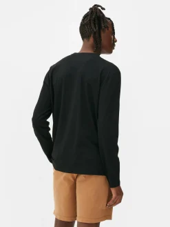 Camiseta Básica De Manga Larga