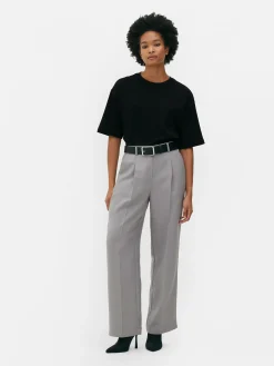 Camiseta Básica De Punto Extragrande