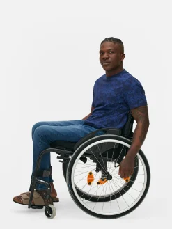 Camiseta Con Cuello Redondo Y árboles Japoneses