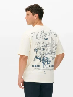 Camiseta Con Estampado De Rodeo