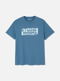 Camiseta Con Estampado Gráfico «Studio Essential»