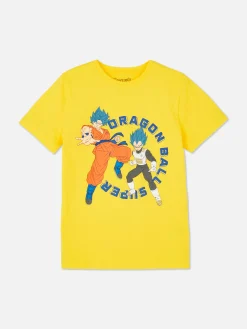Camiseta Con Estampado Gráfico De Dragon Ball Z