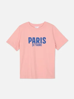 Camiseta Con Estampado Gráfico «Paris»