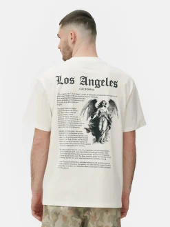 Camiseta Con Estampado «Los Angeles Statue»