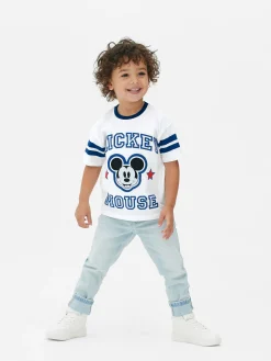 Camiseta Con Ribete De Mickey Mouse De Disney