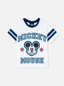 Camiseta Con Ribete De Mickey Mouse De Disney