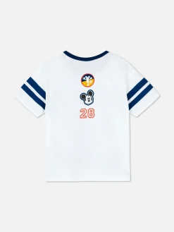 Camiseta Con Ribete De Mickey Mouse De Disney