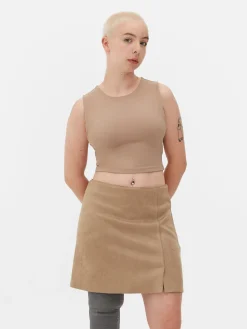 Camiseta Corta Y Sin Mangas Con Espalda Nadadora