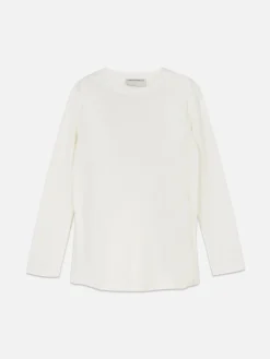 Camiseta Cruzada De Manga Larga De Premamá