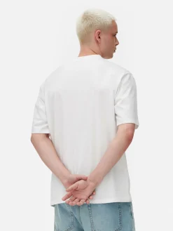 Camiseta De Algodón De Corte Holgado