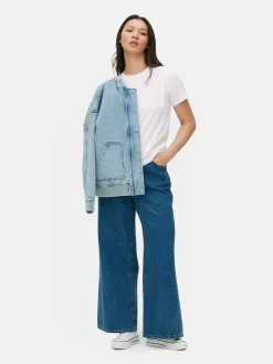 Camiseta De Algodón De Manga Corta