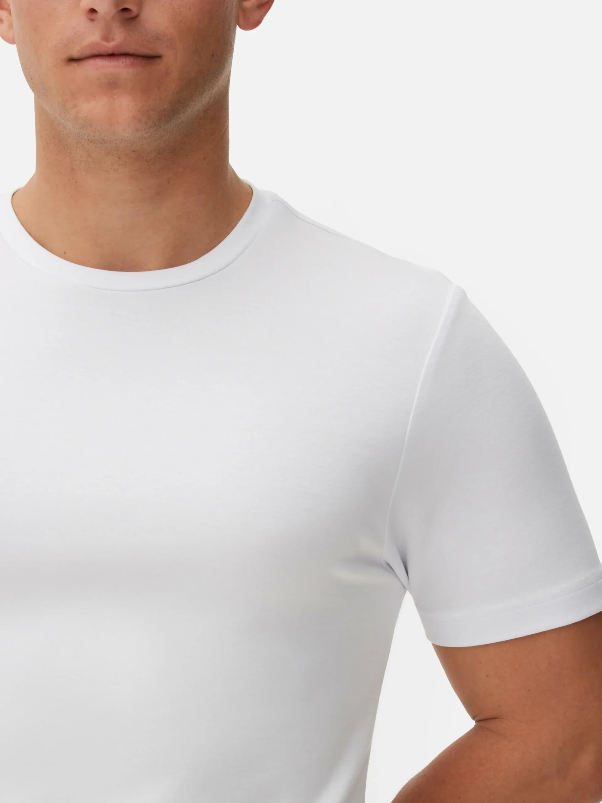 Camiseta De Cuello Redondo Estampada De Kem