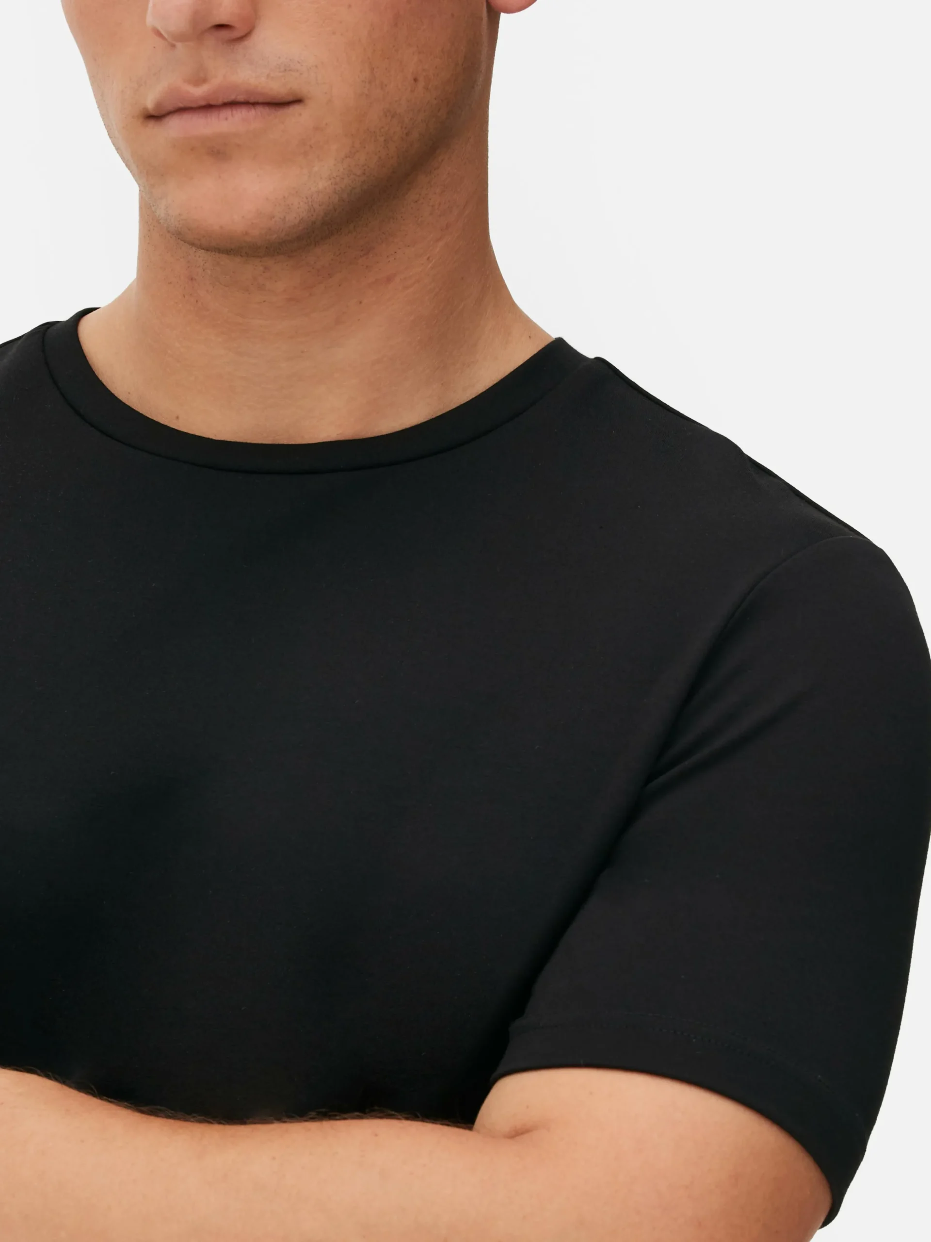 Camiseta De Cuello Redondo Estampada De Kem