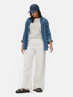 Camiseta De Cuello Redondo