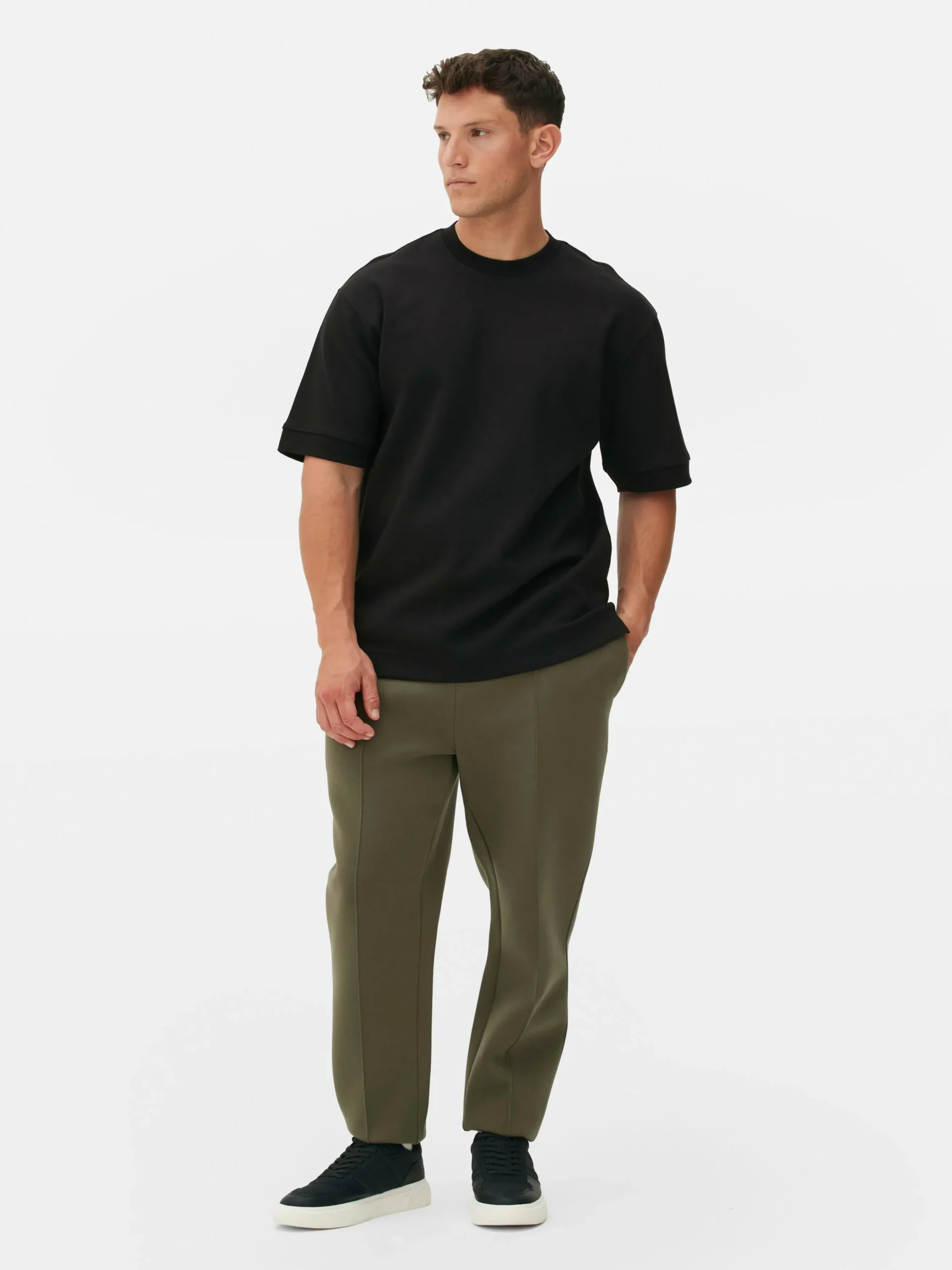 Camiseta De Cuello Redondo Estampada De Kem