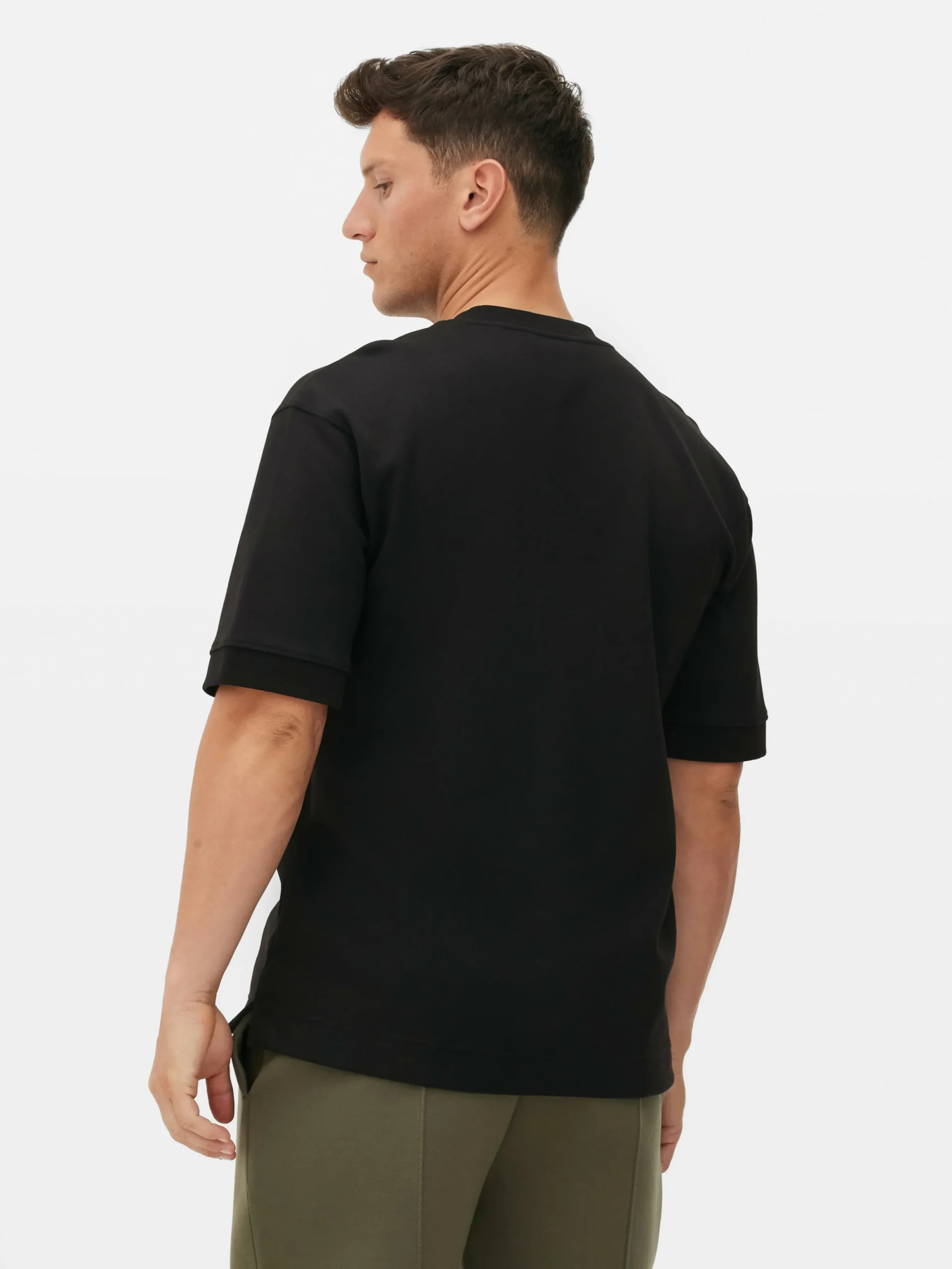 Camiseta De Cuello Redondo Estampada De Kem