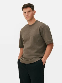 Camiseta De Cuello Redondo Estampada De Kem