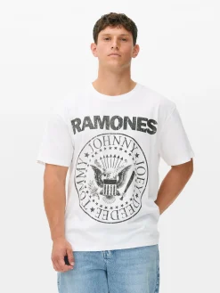 Camiseta De Gira De Ramones