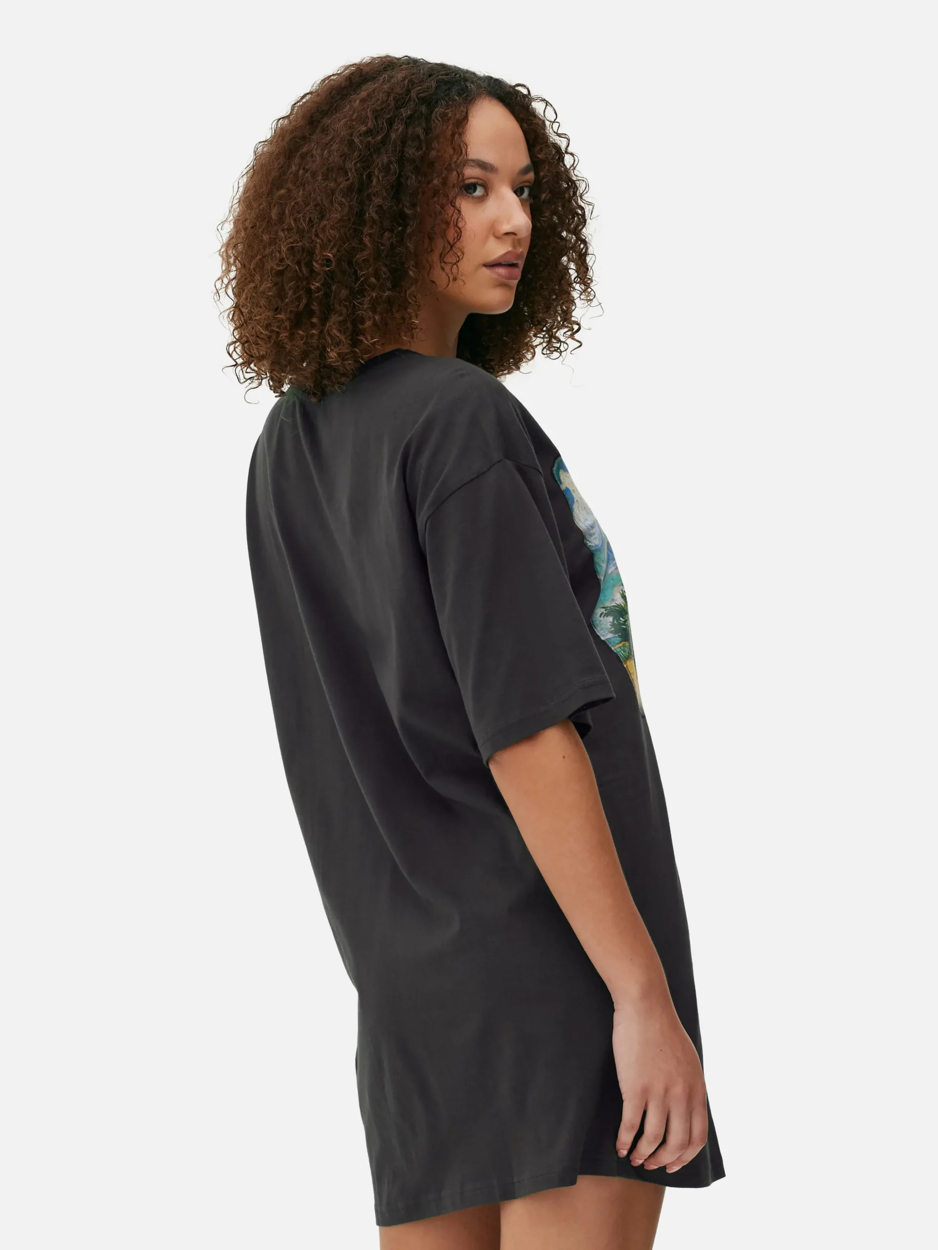 Camiseta De Manga Corta Con Estampado De Van Gogh