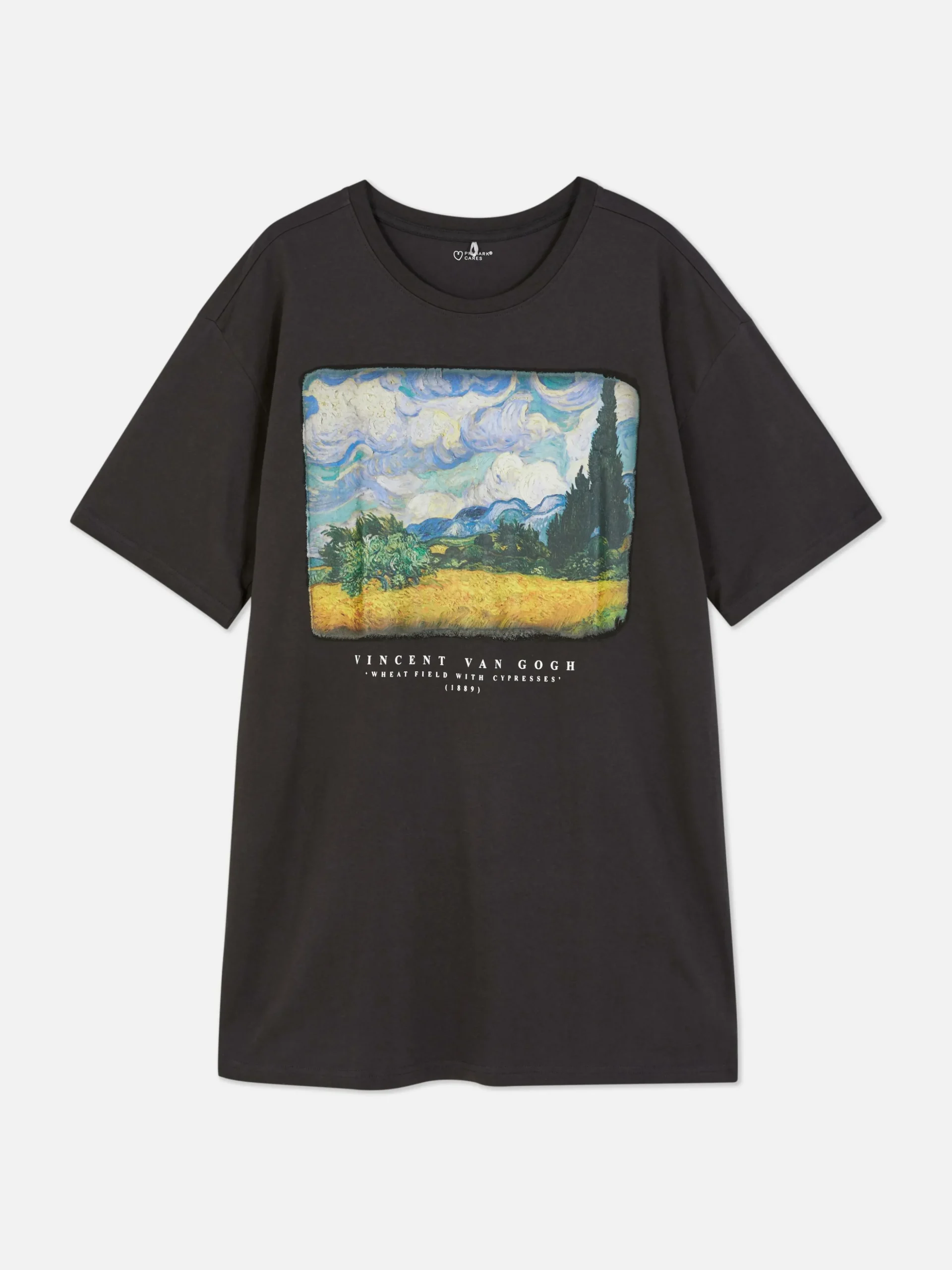 Camiseta De Manga Corta Con Estampado De Van Gogh