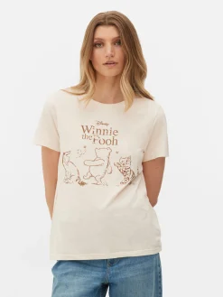 Camiseta De Manga Corta De Winnie The Pooh De Disney