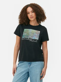 Camiseta De Manga Corta De Claude Monet