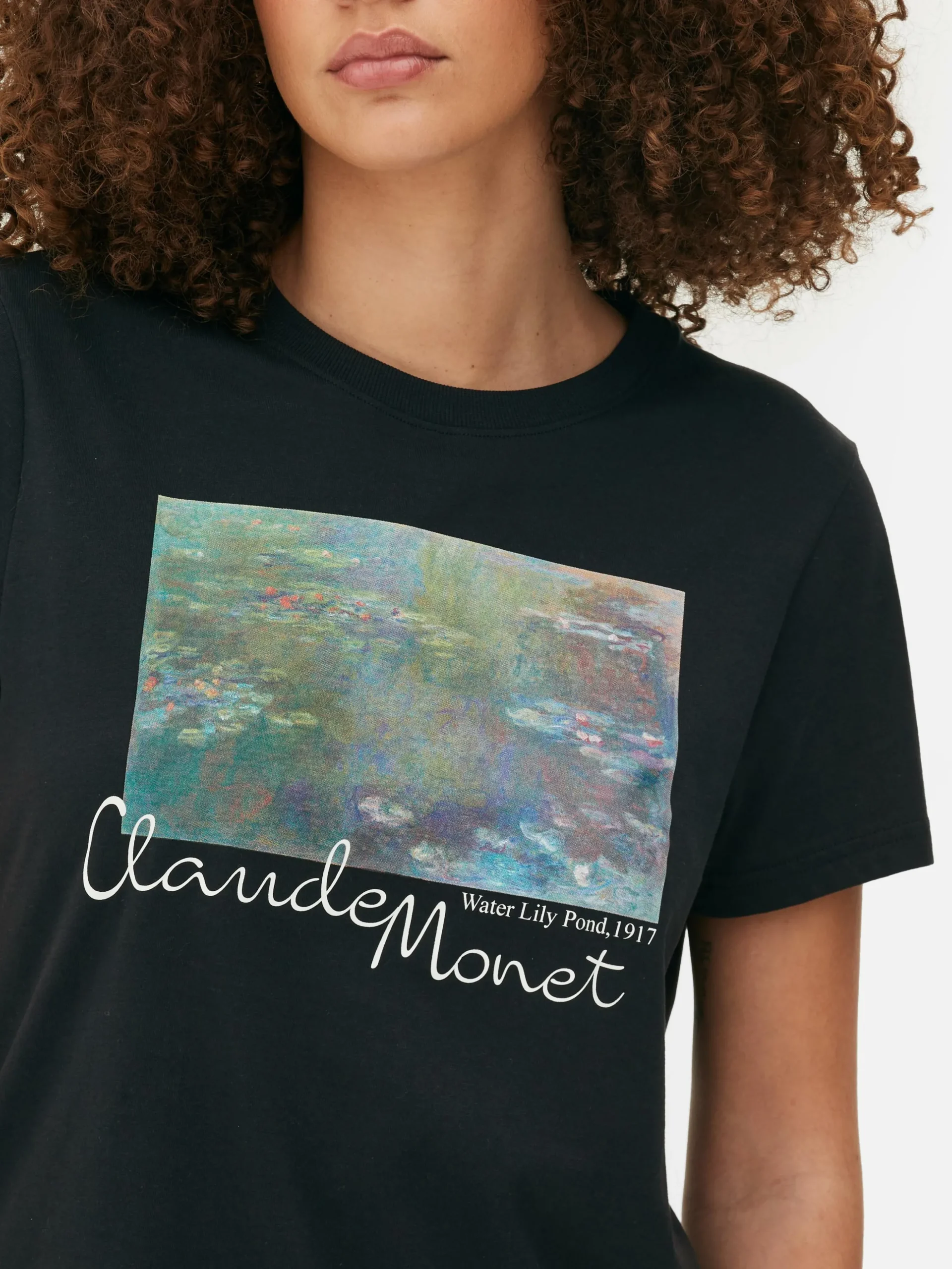 Camiseta De Manga Corta De Claude Monet