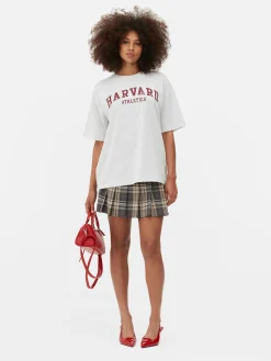 Camiseta De Manga Corta De Harvard