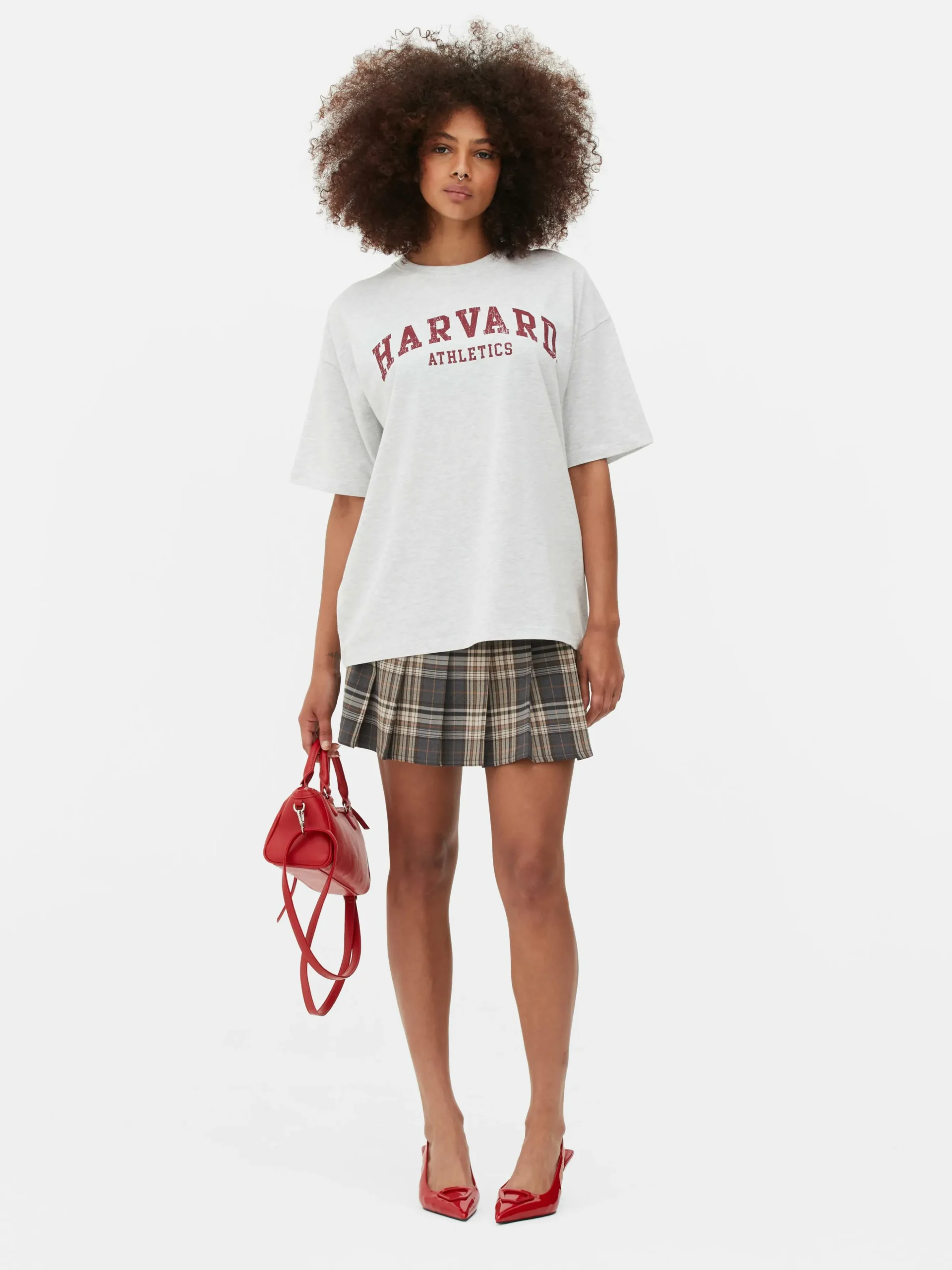 Camiseta De Manga Corta De Harvard