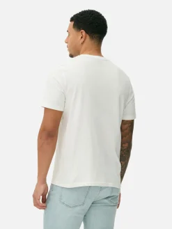 Camiseta De Manga Corta Gráfica De MARVEL