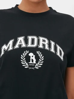 Camiseta De Manga Corta «Madrid»