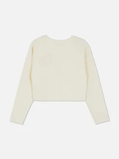 Camiseta De Manga Larga Acanalada