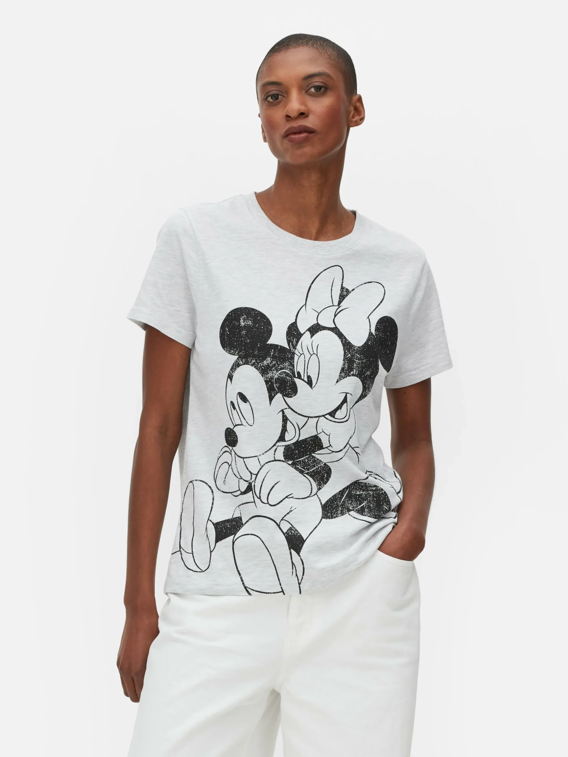 Camiseta De Mickey Y Minnie Mouse De Disney