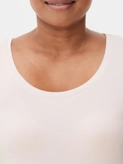 Camiseta De Pijama Con Escote Amplio Para La Menopausia
