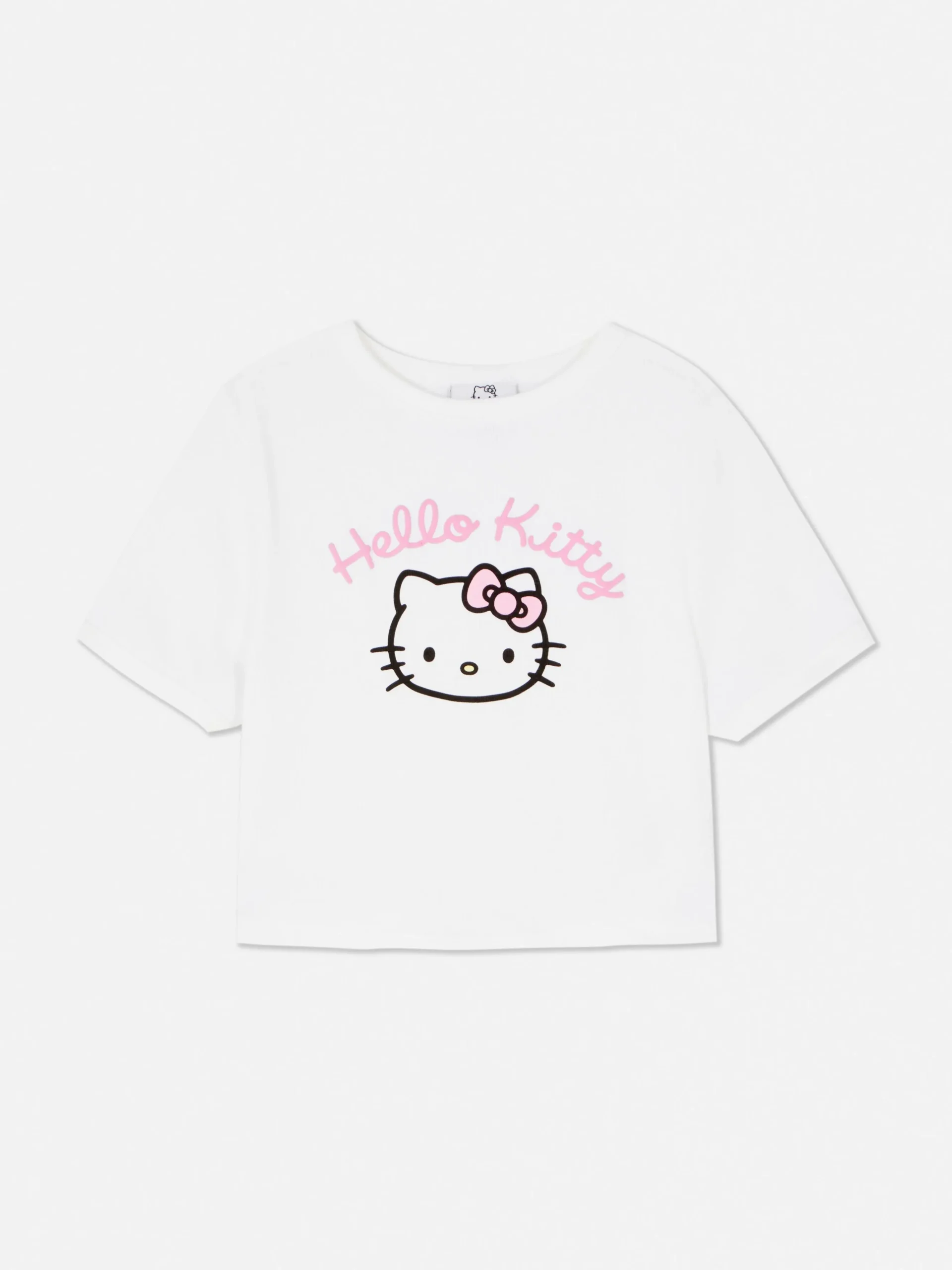 Camiseta De Pijama Corta Y Ceñida De Hello Kitty