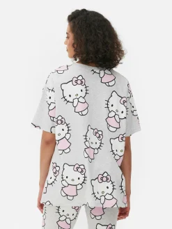 Camiseta De Pijama De Hello Kitty