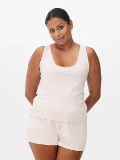 Camiseta De Pijama Sin Mangas Para La Menopausia