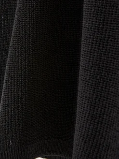 Camiseta De Punto De Cuello Redondo