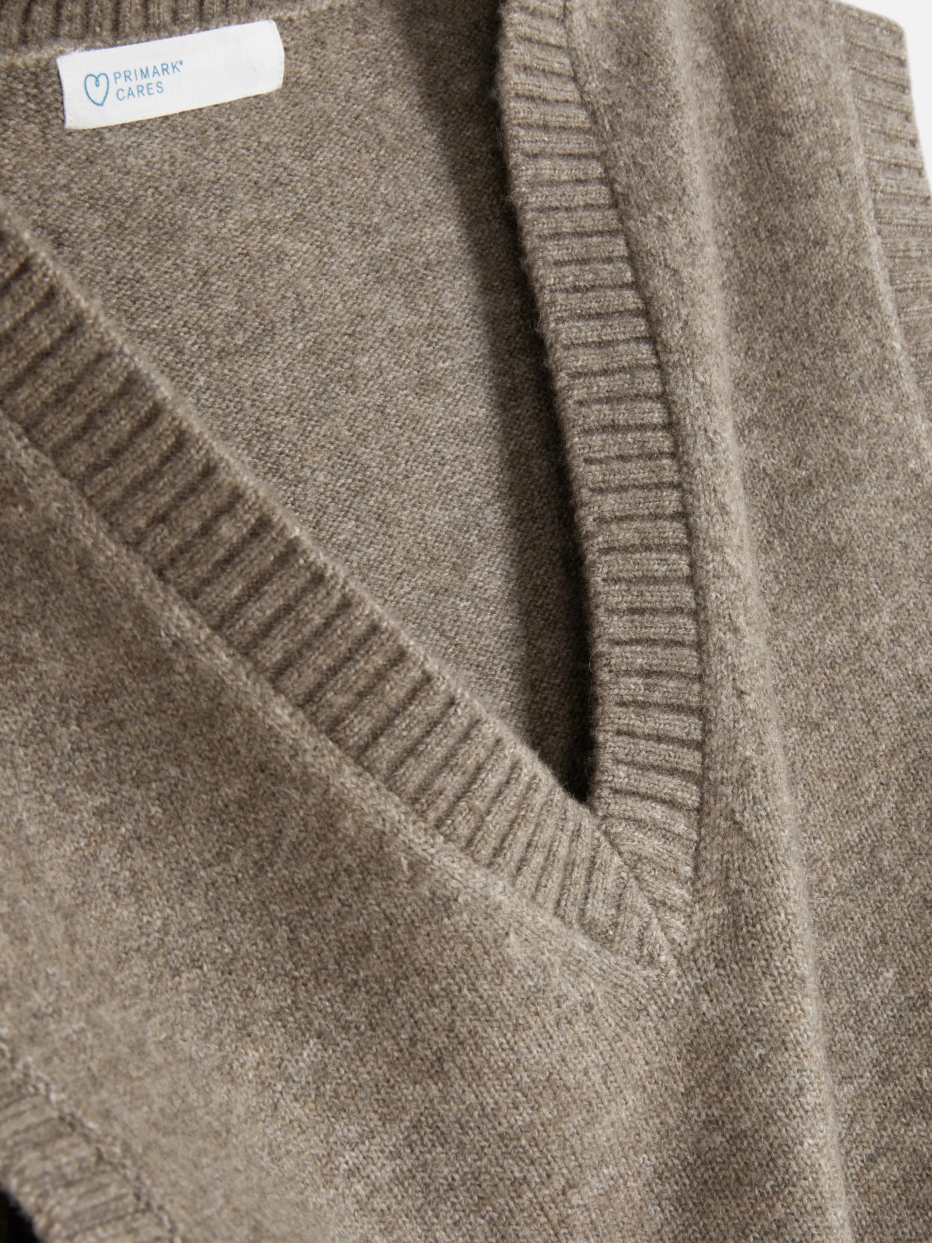 Camiseta De Punto Sin Mangas Con Cuello De Pico